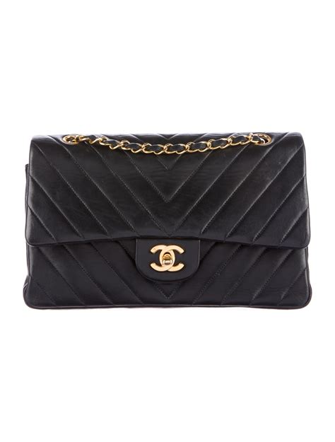 chanel chevron purse|Chanel Chevron resale.